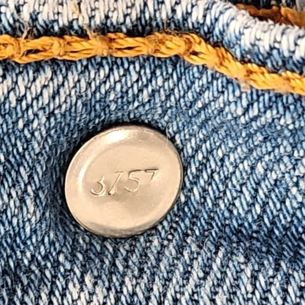 Levi's 511 Jeans Men's 40x30 Light Wash Straight Leg Stretch Classic‎ Denim EUC